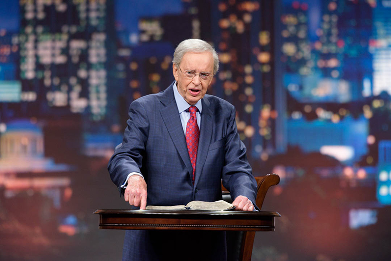 Charles Stanley Preaching