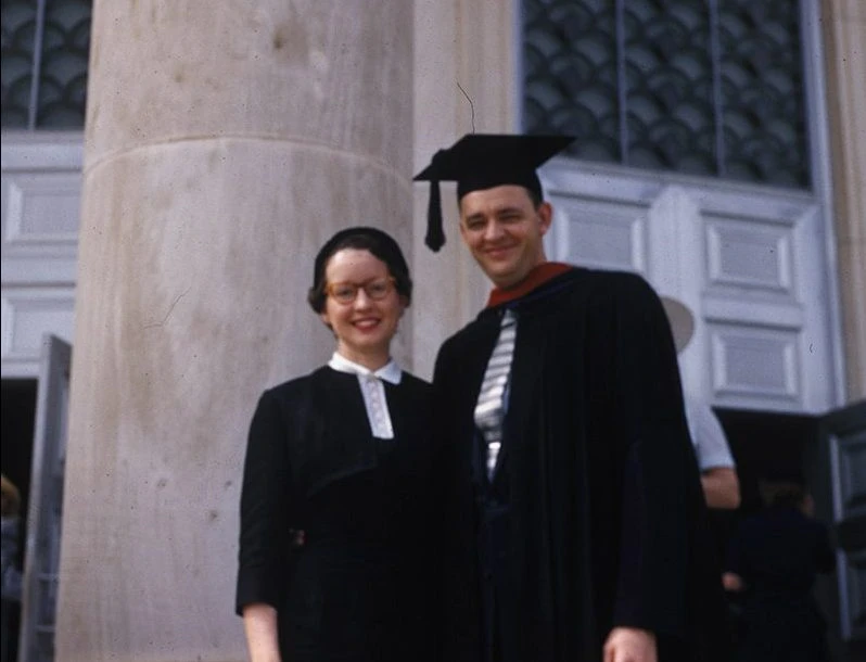 Dr. Stanley and his wife, Anna, at his graduation from Southwestern Baptist Theologica Seminary.