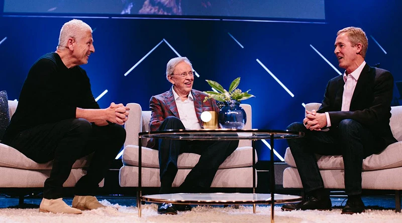 Louie Giglio, Dr. Stanley, and Andy Stanley talk about ministry.